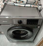海信（Hisense）全自動(dòng)滾筒單洗洗衣機 10KG超薄高洗凈比一級能效小型出租家用WF100A0Q以舊換新家電補貼 京東自營(yíng) 曬單實(shí)拍圖