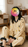野獸派家居（tbh）【姜妍同款】全棉磨毛家居服套裝女嗅嗅軟棉棉可外穿秋冬情侶睡衣 神奇動(dòng)物烘焙坊磨毛棉家居服套裝 M 曬單實(shí)拍圖