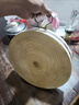 胖東來(lái)同款正宗銀杏木砧板加厚菜墩實(shí)木圓形菜墩家用白果樹(shù)防霉切菜板 43*8cm【贈送不銹鋼鋼圈+提手】 曬單實(shí)拍圖