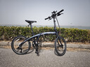 大行（DAHON）P10折疊自行車(chē)20英寸10速鋁合金成人通勤V剎 PAA003 珠光深藍 曬單實(shí)拍圖