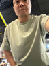 lululemon丨EasySet 男士訓練短袖 T 恤 LM3FKLS 霧綠 L 曬單實(shí)拍圖