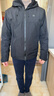 KOLON SPORT/可隆防水加熱棉服 男士戶(hù)外耐磨透濕P棉GTX沖鋒衣2級 LHPJ6SN015-BK 黑色 L 175/96A 曬單實(shí)拍圖
