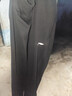 李寧運動(dòng)褲男春秋季冬季衛褲男士褲子休閑褲直筒褲寬松大碼跑步長(cháng)褲 曬單實(shí)拍圖