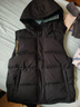 BOBBY BIZZ新年男士羽絨服馬甲秋冬季背心95%白鵝絨馬夾加厚保暖外套潮過(guò)年 黑色 2XL 175斤左右 曬單實(shí)拍圖