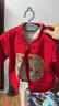 舒貝怡嬰兒衣服新年男童套裝紅色中國風(fēng)兒童拜年服過(guò)年喜慶加厚抓周歲80 曬單實(shí)拍圖