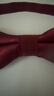 羅蒙領(lǐng)結男士宴會(huì )婚禮新郎時(shí)尚正裝襯衫蝴蝶結 條紋領(lǐng)結  酒紅 曬單實(shí)拍圖