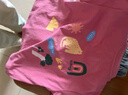 齊齊熊（ciciibear）[7A抗菌涼感戶(hù)外風(fēng)]男童短袖t恤夏季寶寶印花半袖上衣兒童 木莓粉 110 曬單實(shí)拍圖
