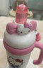 三麗鷗（SANRIO）凱蒂貓HelloKitty啵啵冰霸保溫杯316不銹鋼帶吸管女女神禮物960ml 曬單實(shí)拍圖