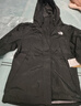 北面（The North Face）三合一沖鋒衣女抓絨內膽防風(fēng)防水吸濕排汗防勾絲25秋冬上新|8HM5 4H0/宇宙黑 L/165 曬單實(shí)拍圖