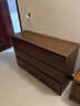 五斗柜實(shí)木儲物柜客廳靠墻一體收納柜臥室簡(jiǎn)約現代床尾置物柜斗柜 【雙排八抽*加厚板材】郁金檀木色120CM;組裝 曬單實(shí)拍圖