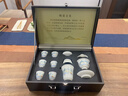 言藝冰種璞玉瓷茶具套裝高檔家用辦公室整套功夫茶具蓋碗禮盒玉瓷煙嵐 曬單實(shí)拍圖