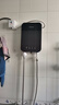 Heiai【京東免費上門(mén)】即熱式電熱水器電家用洗澡水電分離恒溫熱水器快熱式速熱電熱水器一級能效更省電 7000W 加厚鉆黑防爆玻璃+無(wú)限量熱水【上門(mén)安裝】 曬單實(shí)拍圖