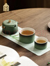 故宮文化 節節高升·旅行茶具 高顏值便攜茶具整套 故宮文創(chuàng  )禮品生日禮物 隨行茶具禮盒裝 曬單實(shí)拍圖