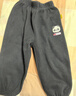 嘟嘟家寶寶長(cháng)褲春款男童運動(dòng)褲春裝兒童褲子女童束腳褲小童童裝 黑色110 曬單實(shí)拍圖