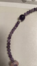 夢(mèng)幻紫水晶雙圈串珠手鏈女時(shí)尚高級感紅瑪瑙紫水晶天然珍珠手串 以實(shí)物為準 珠徑約6/12mm 曬單實(shí)拍圖
