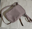 萊夫松果手機包小巧輕便斜挎包休閑包包女包 丁香紫 曬單實(shí)拍圖