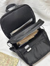 潮句新款雙肩包男輕便通勤書(shū)包大學(xué)生女電腦背包戶(hù)外旅行籃球書(shū)包 黑色 曬單實(shí)拍圖