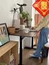 晶霄電腦桌子兒童書(shū)桌學(xué)習桌學(xué)生寫(xiě)字辦公桌工作臺電競桌家用臥室小型 胡桃木色升降桌-單桌 120*60cm 曬單實(shí)拍圖