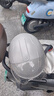 特大號夏季電動(dòng)車(chē)頭盔男生加大碼65XL四季大號80半盔超大頭圍70cm 6XL-加大碼【透明短鏡】灰色 曬單實(shí)拍圖