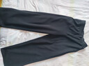 凡客誠品（VANCL）男女同款寬松闊腿300g直筒褲休閑褲四季可穿長(cháng)褲子 黑色單層華棉直筒褲 XL /130斤 曬單實(shí)拍圖