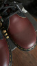 馬丁博士（Dr.Martens）宮里的世界1461國風(fēng)馬丁男女款早春新中式單鞋 酒紅色+黑色 39 曬單實(shí)拍圖