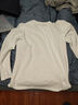 京東京造10A抗菌長(cháng)袖t恤男衛衣打底衫衣服白小T男裝春季寬松休閑新年黑2XL 曬單實(shí)拍圖
