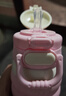 迪士尼（Disney）兒童保溫杯小學(xué)生上學(xué)專(zhuān)用水杯一蓋雙飲杯女生便攜吸管喝水杯禮物 曬單實(shí)拍圖