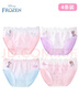 迪士尼艾莎公主女童內褲純棉兒童三角褲寶寶短褲ZF37405四條裝 150 曬單實(shí)拍圖