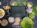 電燒烤爐家用烤肉機電烤盤(pán)少煙涮烤韓式多功能室內火鍋一體鍋烤魚(yú) 1-2人【中號迷你款】送7件套 曬單實(shí)拍圖