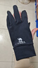 駱駝戶(hù)外登山觸屏手套冬季騎車(chē)防寒保暖運動(dòng)防風(fēng)手套A1W3GZ103 碳灰 M 曬單實(shí)拍圖