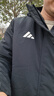 阿迪達斯（adidas）男 運動(dòng)型格系列 3S HOODED INS J 短棉服 JY8303 黑色  XL  曬單實(shí)拍圖