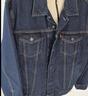 Levi's李維斯情侶同款美式經(jīng)典復古休閑時(shí)尚潮牌修身牛仔夾克外套 深藍色 72334-0134 S 曬單實(shí)拍圖