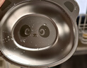 onlycook316不銹鋼寶寶輔食碗 兒童餐盤(pán)飯碗 卡通小碗嬰兒餐具餐盤(pán)-萌熊 曬單實(shí)拍圖