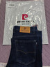 皮爾卡丹（pierre cardin）牛仔褲男秋冬季寬松直筒商務(wù)休閑褲男士韓版潮流長(cháng)褲男裝 深藍 33 曬單實(shí)拍圖