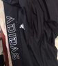 adidas拒水暖「芯」科技保暖休閑連帽夾克外套男女阿迪達斯輕運動(dòng)   黑色   M 曬單實(shí)拍圖