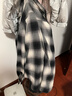 優(yōu)衣庫男女裝法蘭絨格子襯衫長(cháng)袖襯衣薄外套481224 480767 481224/01乳白色 XL 曬單實(shí)拍圖