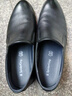 蜘蛛王 SPIDER KING 皮鞋男商務(wù)正裝鞋牛皮舒適百搭男士低幫套腳鞋子男 750332A   黑色套腳 43  曬單實(shí)拍圖
