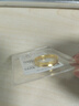 菜百首飾 黃金戒指 足金古法素面啞光凹面時(shí)尚極簡(jiǎn)風(fēng)情侶素圈戒指  GF 黃金戒指 約3.36g 18號（男款） 曬單實(shí)拍圖