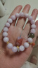 布達拉宮紫鋰輝手串女款本命年桃花紫色手鏈珠串送女友生日禮物 曬單實(shí)拍圖