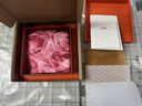 萬(wàn)事利26春夏新品真絲絲巾桑蠶絲中方巾圍脖女送媽媽禮盒好運玫瑰 紅色 曬單實(shí)拍圖