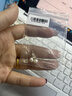 AJIDOU阿吉豆耳釘925銀養耳洞淡水珍珠耳環(huán)輕奢高級感新年禮物送女友8mm 曬單實(shí)拍圖