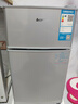志高（CHIGO）小冰箱迷你小型家用冷藏冷凍兩用宿舍出租房用雙門(mén)辦公室電冰箱節能省電 【店長(cháng)推薦】48L銀色【一級能效丨全國聯(lián)?！?曬單實(shí)拍圖