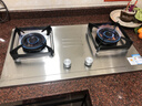 百得（BEST）華帝出品燃氣灶家用不銹鋼液化氣天然氣灶具臺式嵌入式全進(jìn)風(fēng)煤氣灶雙眼灶臺大火力易清潔 QE103G液化氣5.0KW 66%高熱效率 曬單實(shí)拍圖