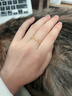 六福珠寶足金馬上暴富生肖馬銅錢(qián)紋實(shí)心黃金戒指計價(jià)F95G0003DS 11號-3.66克(含工費370元) 曬單實(shí)拍圖