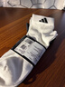 阿迪達斯（adidas）中性 訓練系列 SPW ANK SOCK 3P 襪子 JC9268 黑色 L 曬單實(shí)拍圖