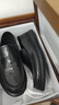 駱駝（CAMEL）經(jīng)典商務(wù)軟底輕量通勤紳士樂(lè )福鞋皮鞋男士 G15S155031 黑色 43  曬單實(shí)拍圖