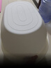 洗澡盆特大號加厚塑料嬰兒寶寶泡澡桶浴盆小孩家用洗澡桶坐躺兩用 大號【奶油白】8月-2歲兒童洗澡 曬單實(shí)拍圖