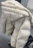 太平鳥(niǎo)女裝羽絨服多格puff女冬裝加厚外套簡(jiǎn)約D 白色【五格】 L 曬單實(shí)拍圖