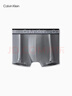 Calvin Klein內衣【吸濕速干】男士ck三條裝低腰輕薄彈力防夾臀四角平角內褲男 J61-太空黑/椰青灰/石墨灰 3條 M 曬單實(shí)拍圖