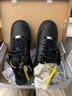耐克NIKE女空軍一號AF1 運動(dòng)鞋DD8959-001黑37.5 曬單實(shí)拍圖